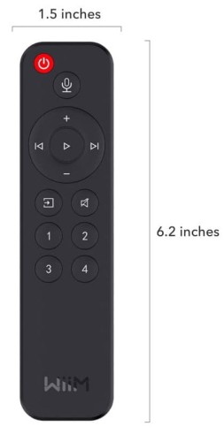 Pilot WiiM Voice REMOTE do WIIM Mini lub PRO
