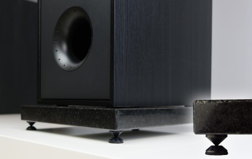 Kamienna granitowa podstawa pod kolumny audio hifi