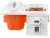 Gniazdka ścienne audio terminal 1USB 1F 2x230V