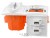 Gniazdka ścienne audio terminal 2USB 2x230V