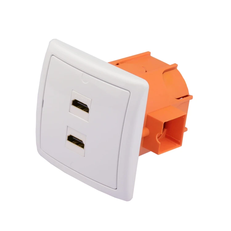 Gniazdka ścienne audio terminal 2HDMI