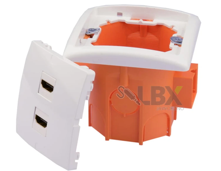 Gniazdka ścienne audio terminal 2HDMI