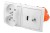 Gniazdka ścienne audio 230V F HDMI terminal