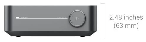 Wzmacniacz stereo streamer WiiM AMP