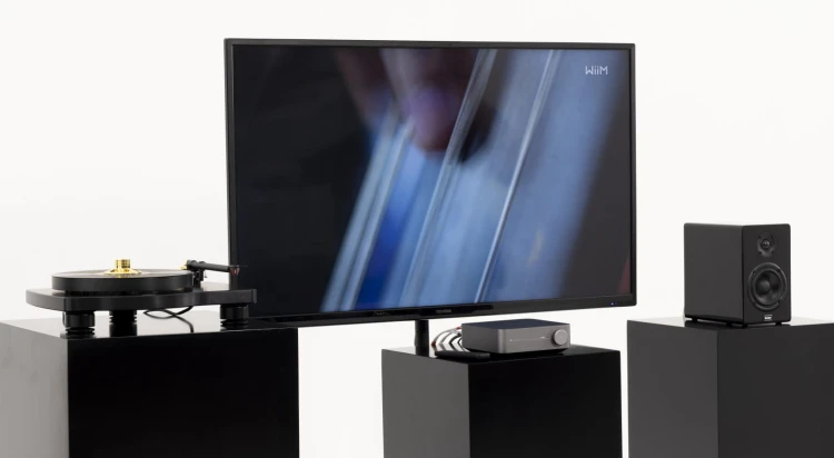 Wzmacniacz stereo streamer WiiM AMP