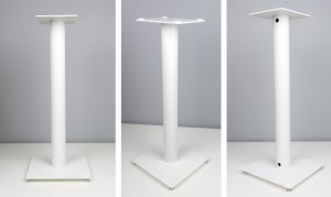 Stojaki 90cm standy podstawy pod kolumny głośniki S1 - białe