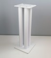 Białe stojaki standy podstawy pod kolumny głośniki Cross-Tech S4