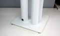 Białe stojaki standy podstawy pod kolumny głośniki Cross-Tech S4