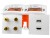Gniazdka głośnikowe ścienne, podtynkowe terminal 1USB 1HDMI 4G