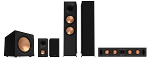 Zestaw kolumn 5.1 Klipsch R-800F / R-30C / R-40M / R-121SW kino domowe