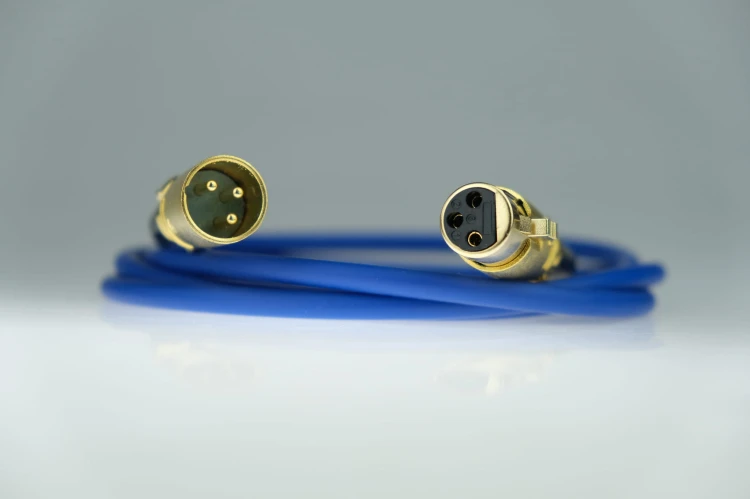 Kabel mikrofonowy przewód XLR Canon Klotz BLUE