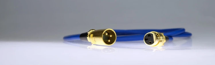 Kabel mikrofonowy przewód XLR Canon Klotz BLUE