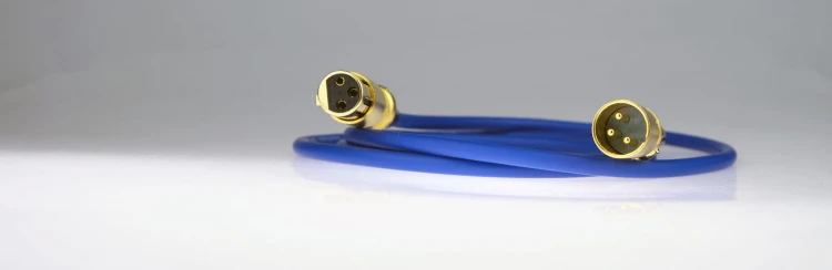 Kabel mikrofonowy przewód XLR Canon Klotz BLUE