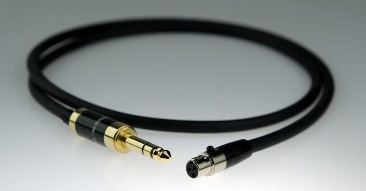 Kabel przewód MINI XLR - 6,3 JACK STEREO Klotz