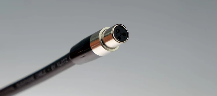 Kabel przewód MINI XLR - 6,3 JACK STEREO Klotz