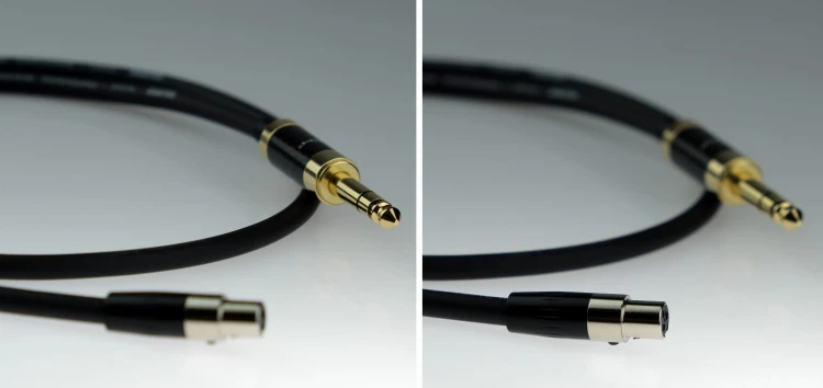 Kabel przewód MINI XLR - 6,3 JACK STEREO Klotz