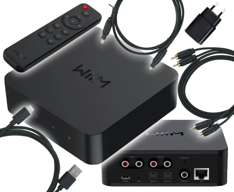 Odtwarzacz sieciowy streamer WiiM PRO PLUS Wi-Fi Bluetooth