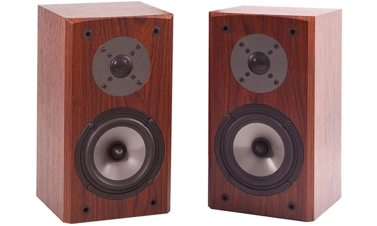 Kolumny podstawkowe stereo Quadral Quintas 6650 - wiśnia