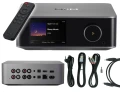 WiiM ULTRA Odtwarzacz sieciowy STREAMER Bluetooth 5.3 HDMI pilot Dark Gray