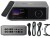 WiiM ULTRA Odtwarzacz sieciowy STREAMER Bluetooth 5.3 HDMI pilot Dark Gray