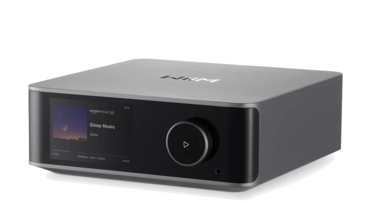 WiiM ULTRA Odtwarzacz sieciowy STREAMER Bluetooth 5.3 HDMI pilot Dark Gray