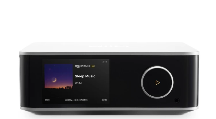 WiiM ULTRA Odtwarzacz sieciowy STREAMER Bluetooth 5.3 HDMI pilot Dark Gray