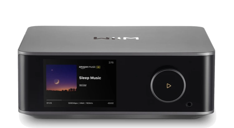 WiiM ULTRA Odtwarzacz sieciowy STREAMER Bluetooth 5.3 HDMI pilot Dark Gray