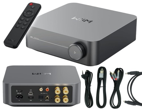 Wzmacniacz stereo streamer WiiM AMP
