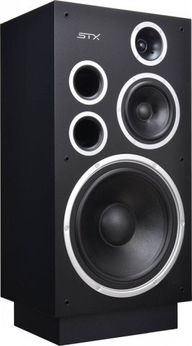 Kolumny podłogowe stereo STX F-330n - czarne