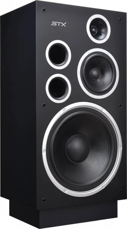 Kolumny podłogowe stereo STX F-330n - czarne