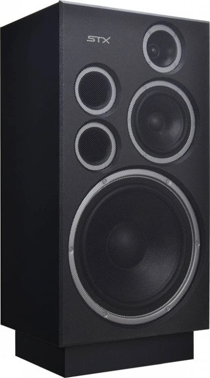Kolumny podłogowe stereo STX F-330n - czarne