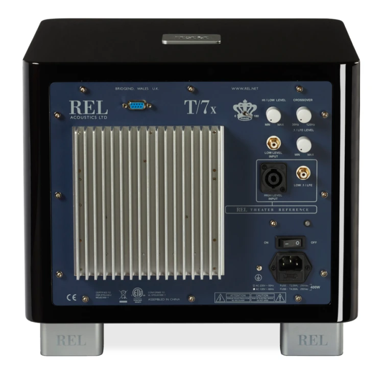 Subwoofer aktywny REL ACOUSTICS T/7x - czarny połysk
