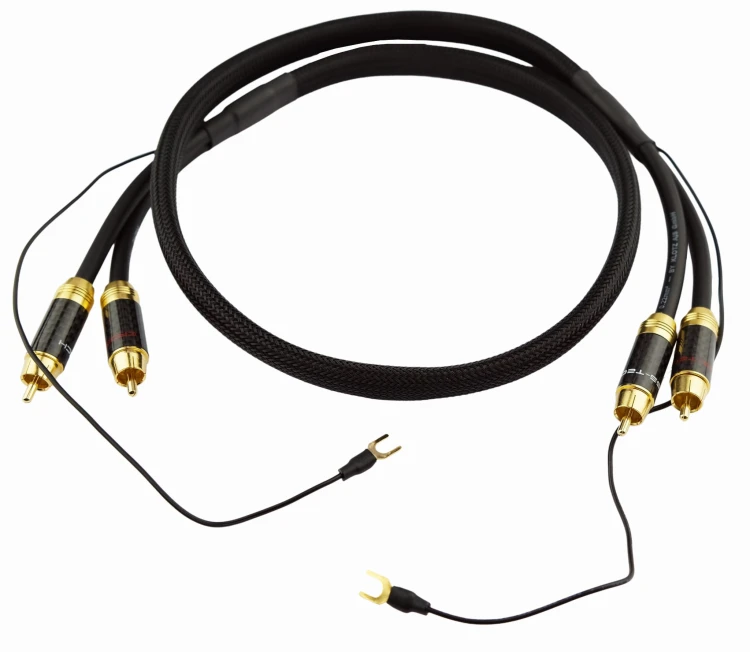 Gramofony, kable audio 2 RCA - 2 RCA Klotz - 3 m