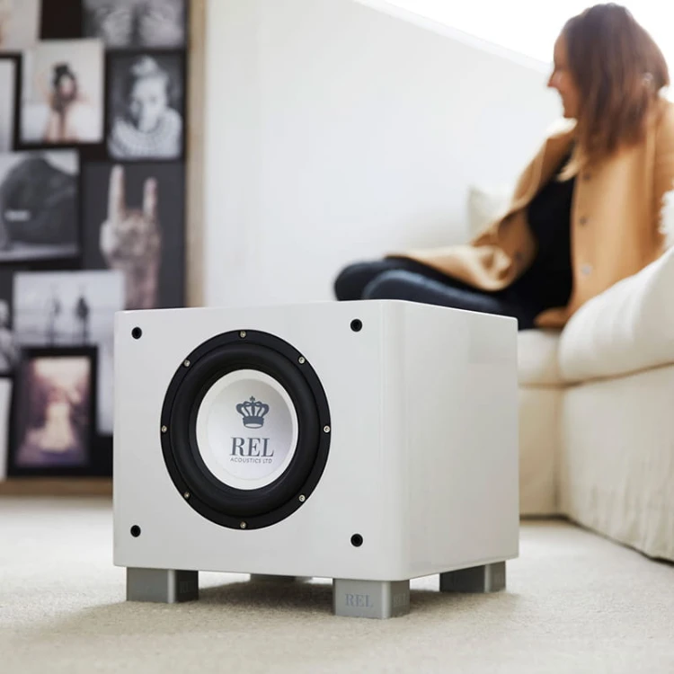 Subwoofer aktywny REL ACOUSTICS T/7x - biały połysk