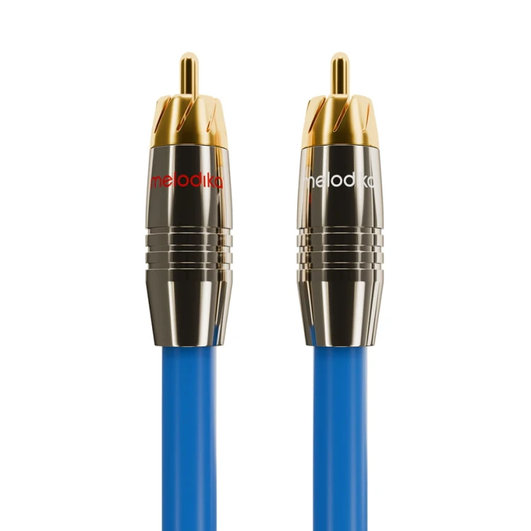 Kabel 2RCA 2xRCA Melodika Sky Blue SB2R