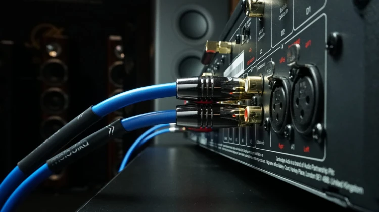Kabel 2RCA 2xRCA Melodika Sky Blue SB2R