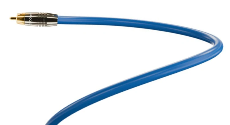Melodika SBCX05 Kabel Coaxial RCA-RCA Sky Blue