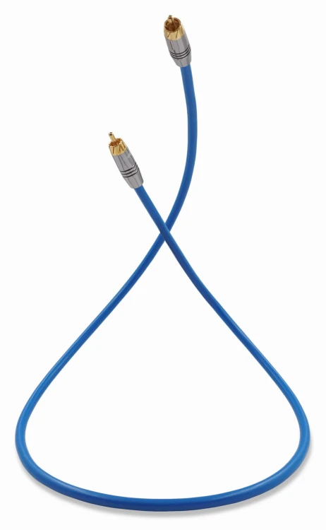 Melodika SBCX05 Kabel Coaxial RCA-RCA Sky Blue