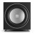 Subwoofer aktywny Dali Sub E-12 F - czarny