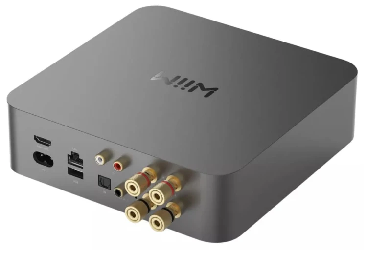 Wzmacniacz stereo streamer WiiM AMP PRO z Bluetooth Wi-Fi HDMI ARC - Dark Gray