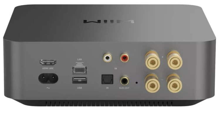 Wzmacniacz stereo streamer WiiM AMP PRO z Bluetooth Wi-Fi HDMI ARC - Dark Gray