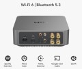 Wzmacniacz stereo streamer WiiM AMP PRO z Bluetooth Wi-Fi HDMI ARC - Dark Gray