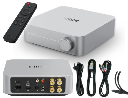 Wzmacniacz stereo streamer WiiM AMP
