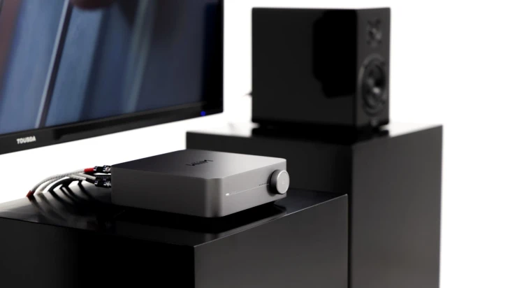 Wzmacniacz stereo streamer WiiM AMP