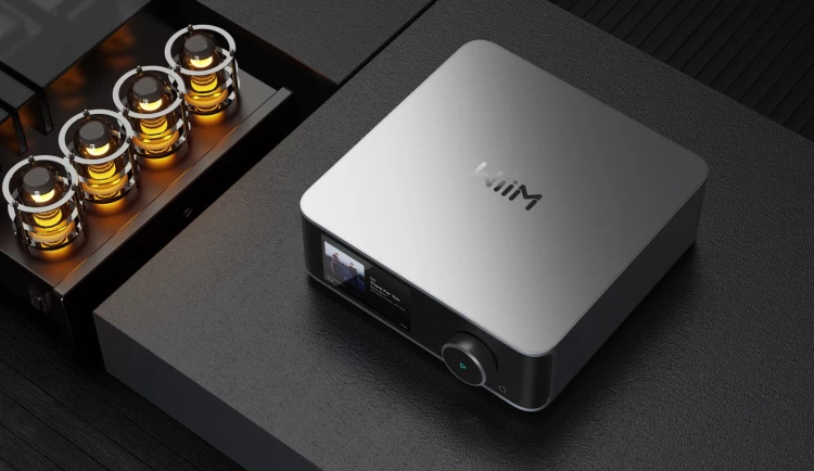 WiiM ULTRA Odtwarzacz sieciowy STREAMER Bluetooth 5.3 HDMI pilot - Silver