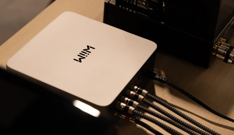 WiiM ULTRA Odtwarzacz sieciowy STREAMER Bluetooth 5.3 HDMI pilot - Silver