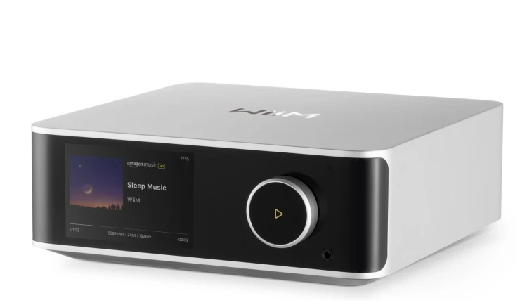 WiiM ULTRA Odtwarzacz sieciowy STREAMER Bluetooth 5.3 HDMI pilot - Silver