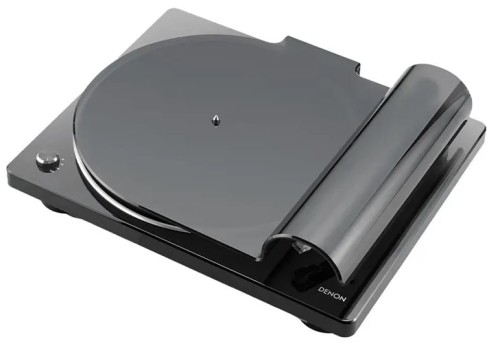 Gramofon analogowy z przedwzmacniaczem Denon DP-400 - czarny