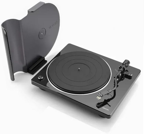 Gramofon analogowy z przedwzmacniaczem Denon DP-400 - czarny