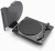 Gramofon analogowy z przedwzmacniaczem Denon DP-400 - czarny